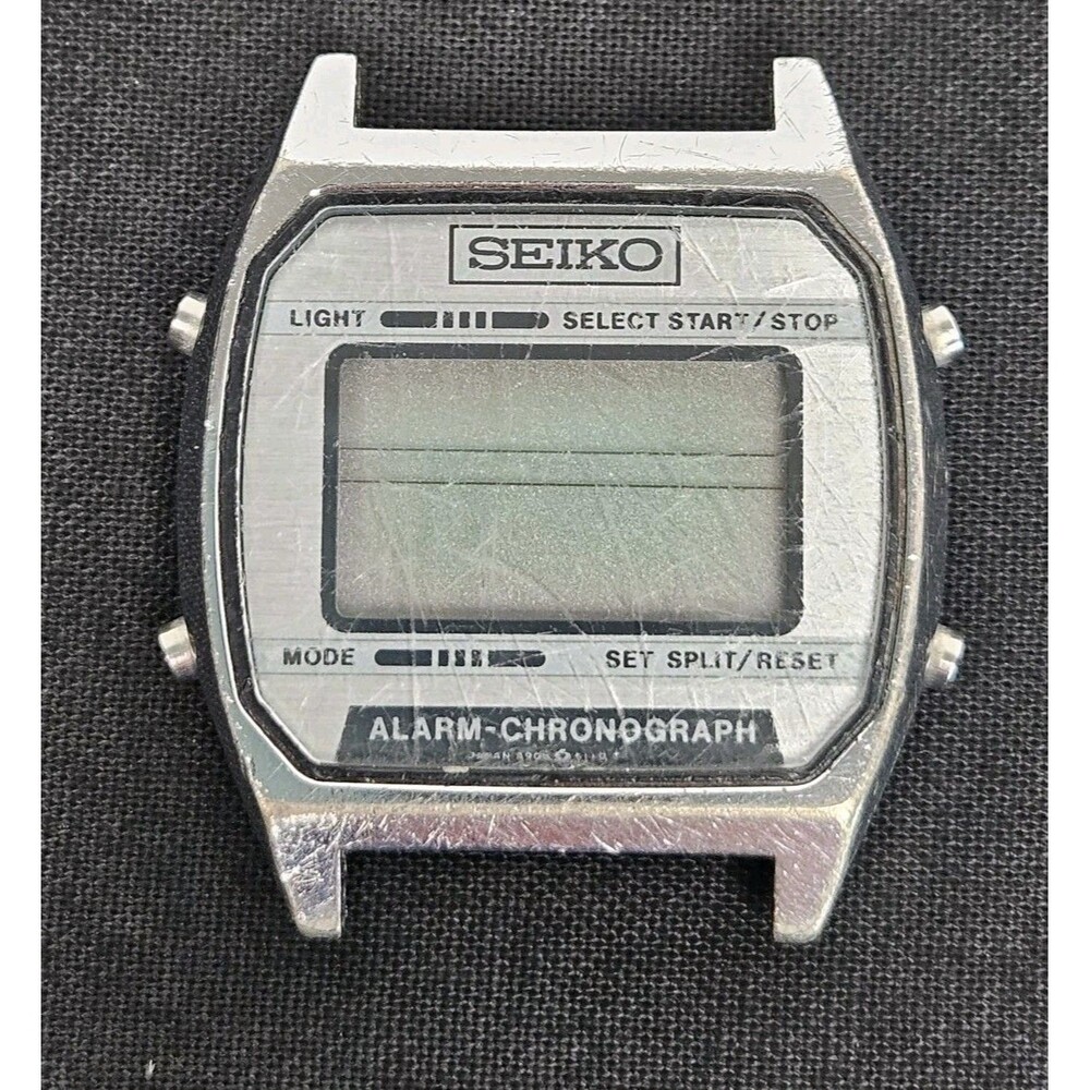Vintage Seiko A904-5199 Men's Digital Alarm Chronograph Watch